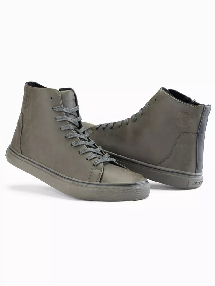 Men's khaki casual shoes Ombra