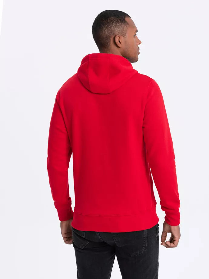 Red men's sweater Bold
