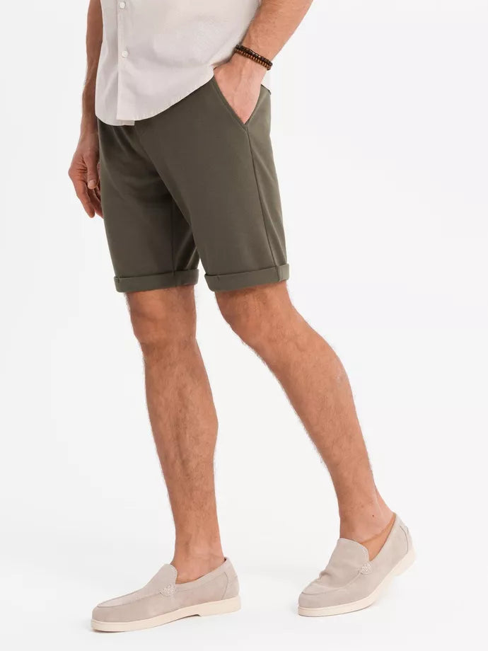 Men's khaki shorts Optin