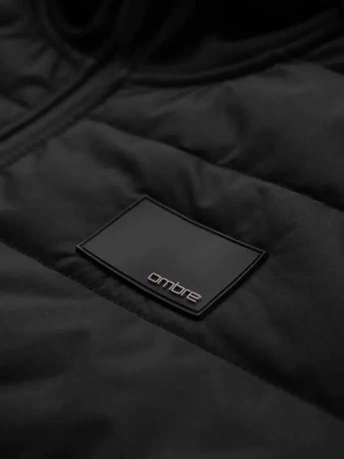 Men's black jacket Munt