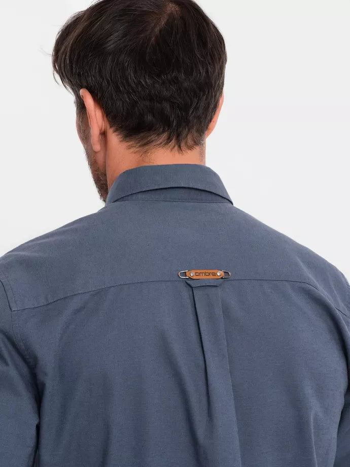 Men's blue shirt Arlas