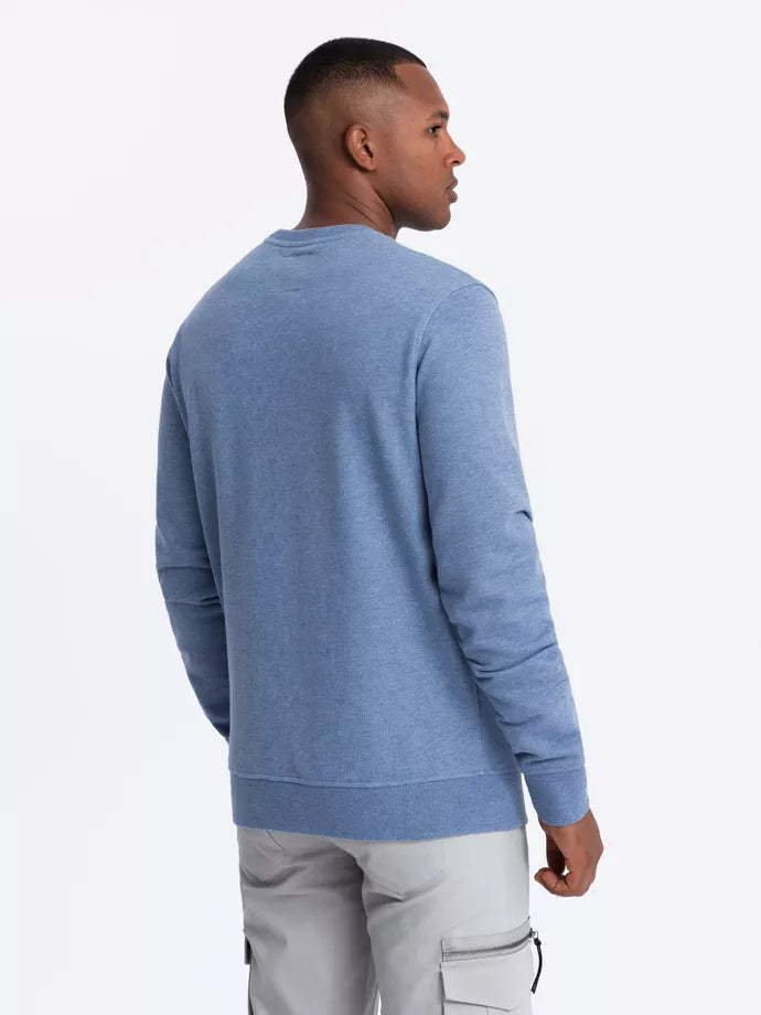 Men's blue sweater Montecarl
