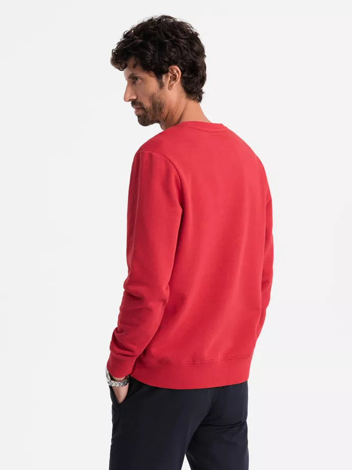 Men's red sweater Solan