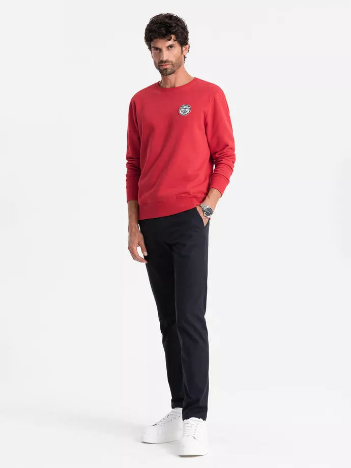 Men's red sweater Solan