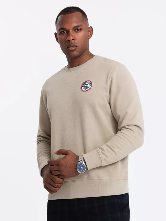 Men's brown sweater Solan