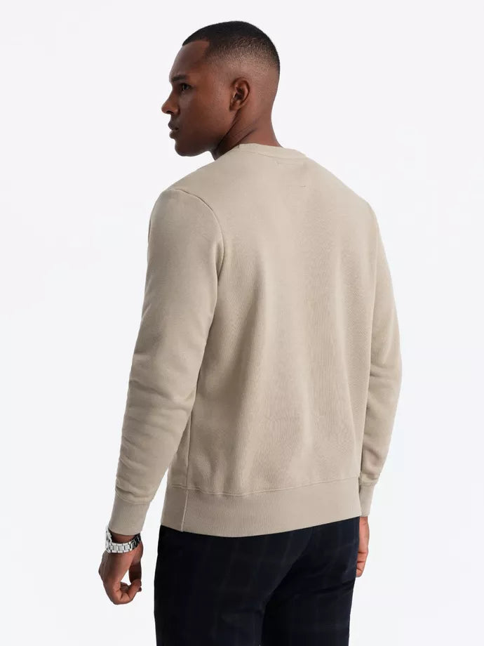 Men's brown sweater Solan