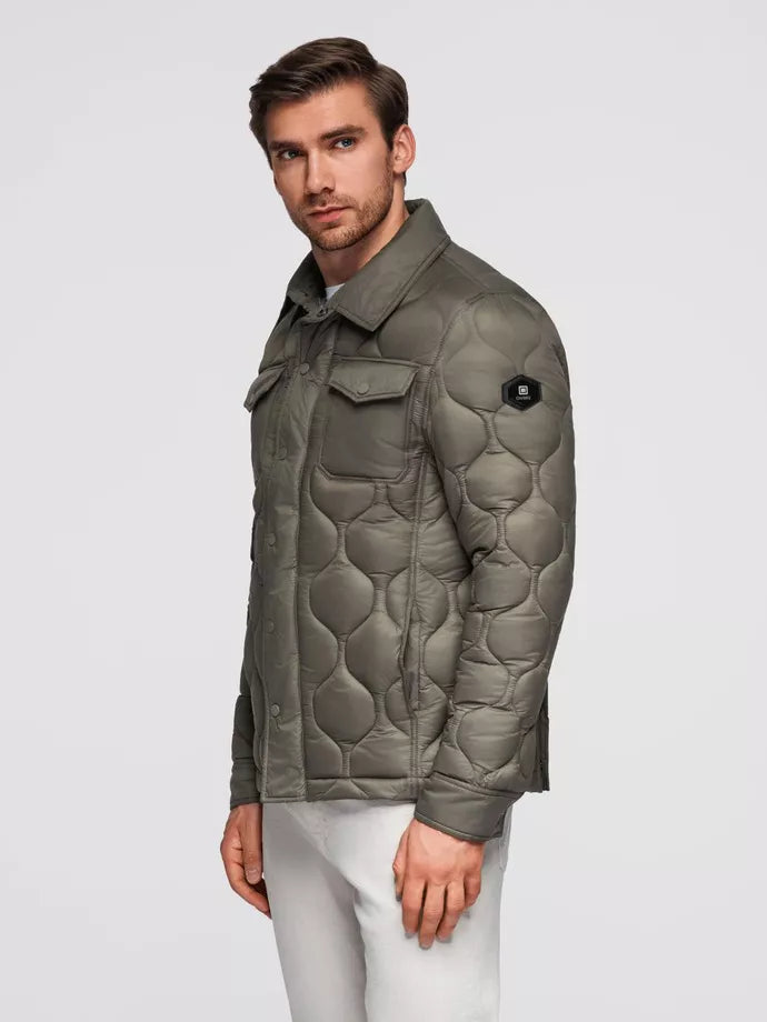 Men's light brown jacket Lomin