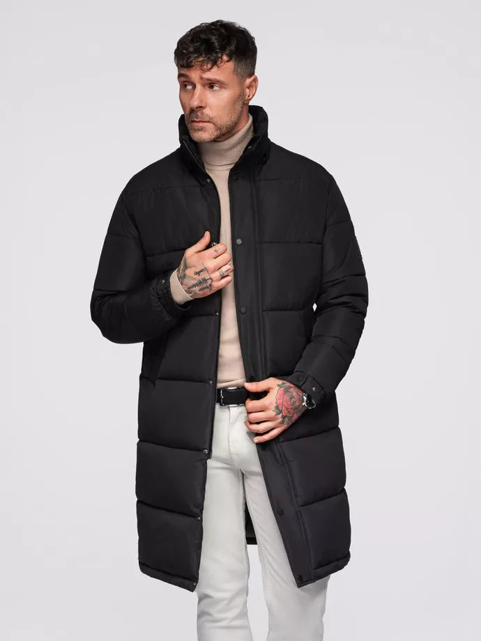 Men's black jacket Glen
