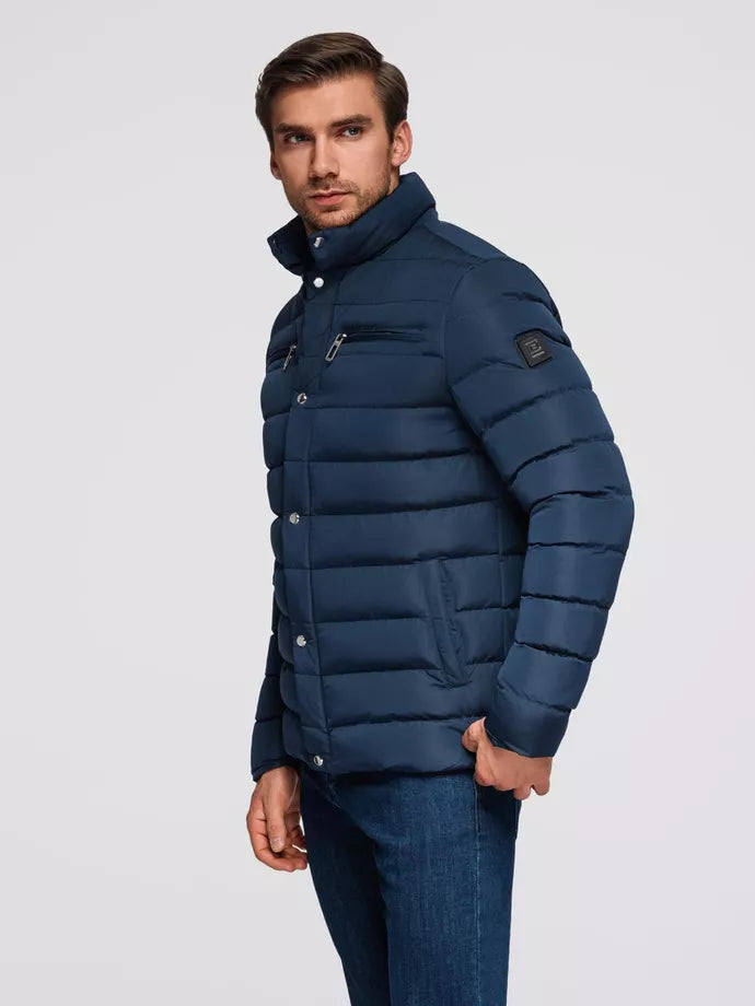 Men's dark blue jacket Olten