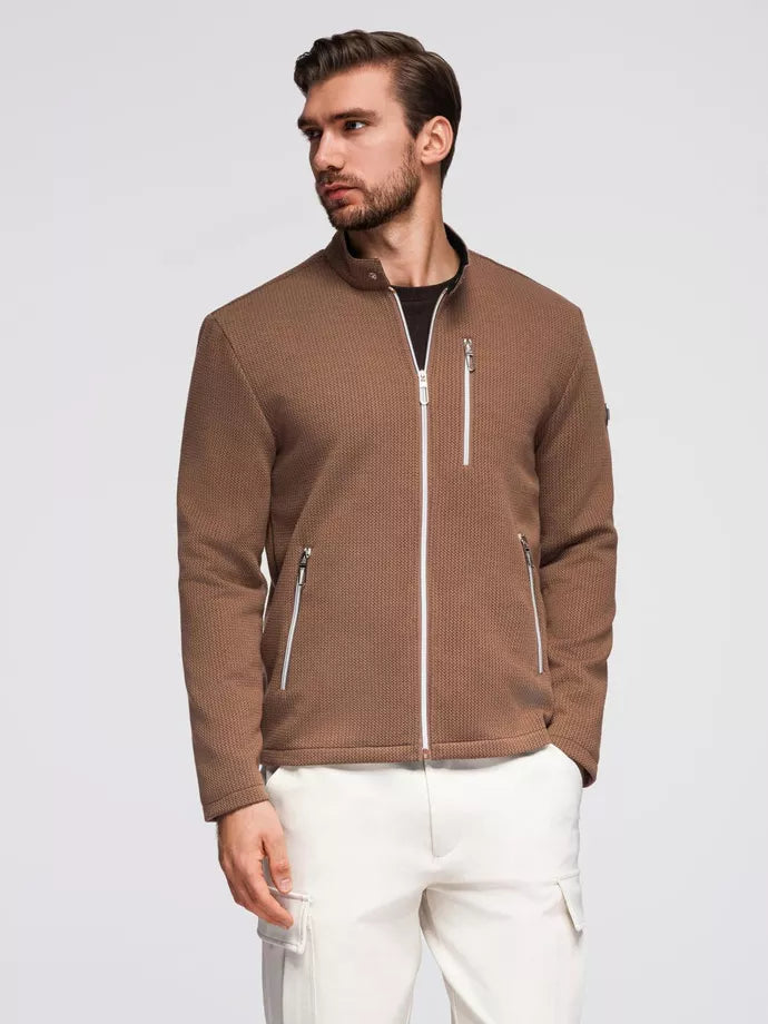 Men's brown jacket Aron