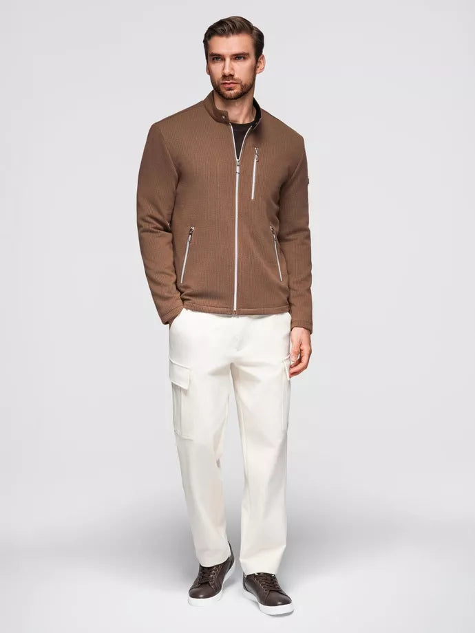 Men's brown jacket Aron