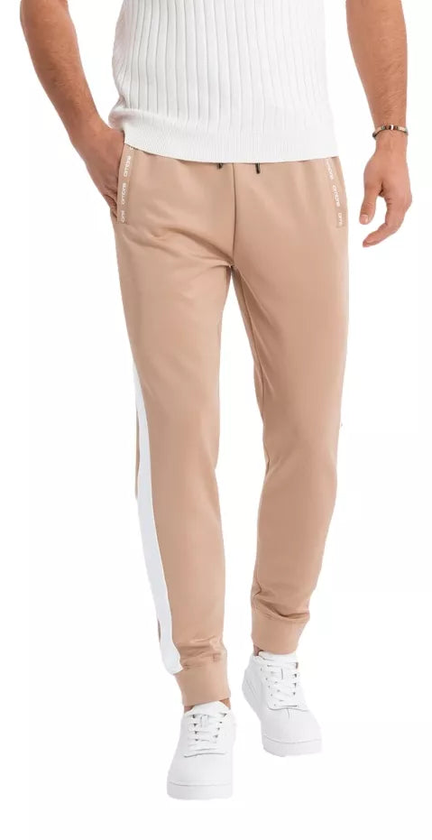 Men's brown casual pants Adelf