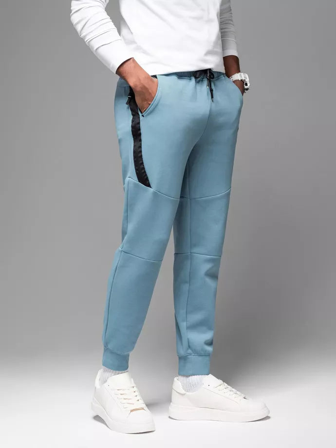 Men's light blue trousers Kerni