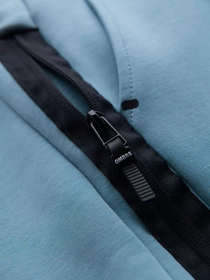 Men's light blue trousers Kerni