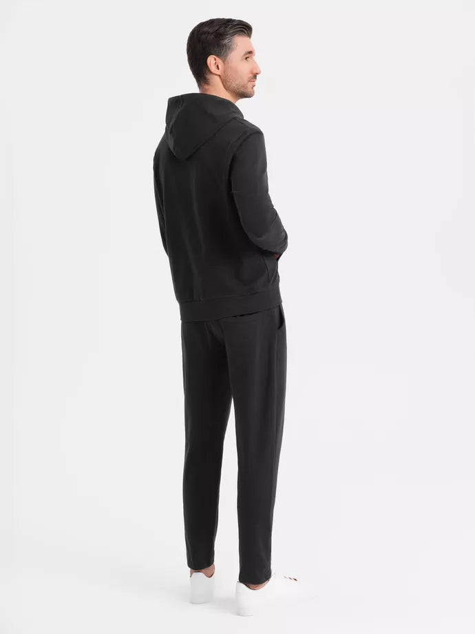 Men's black casual set Denat