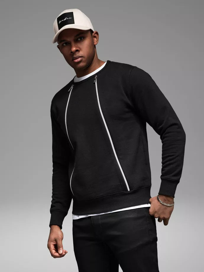 Men's black sweater Anum