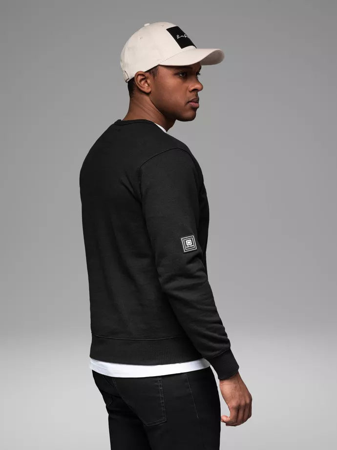 Men's black sweater Anum