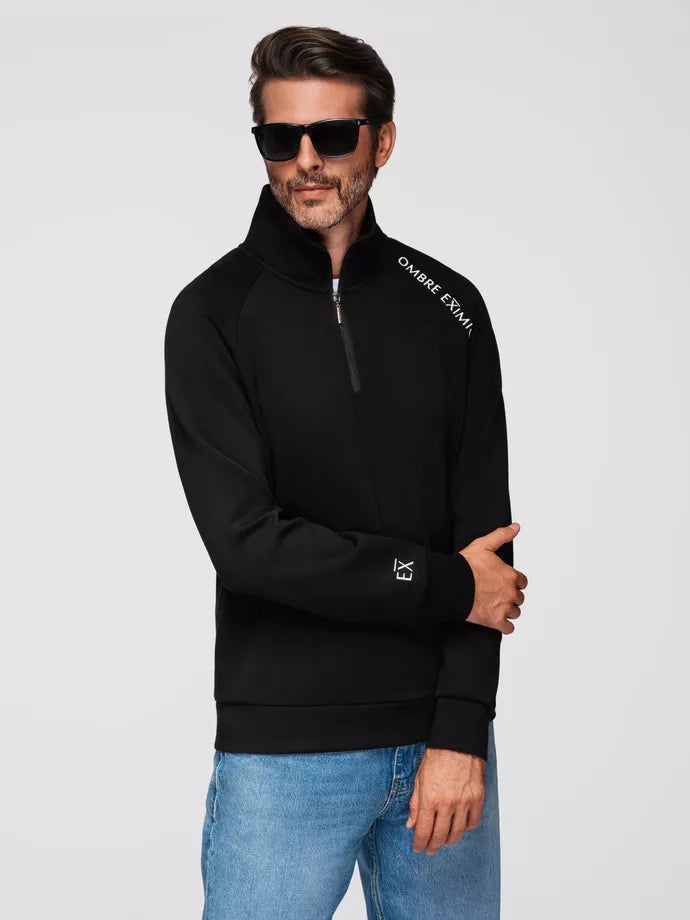 Men's black sweater Exim