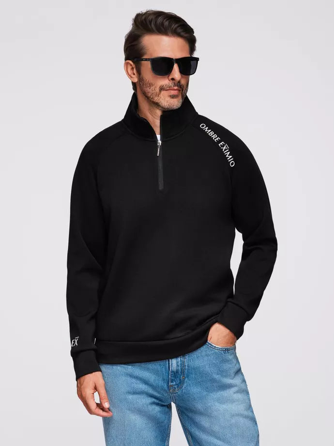 Men's black sweater Exim