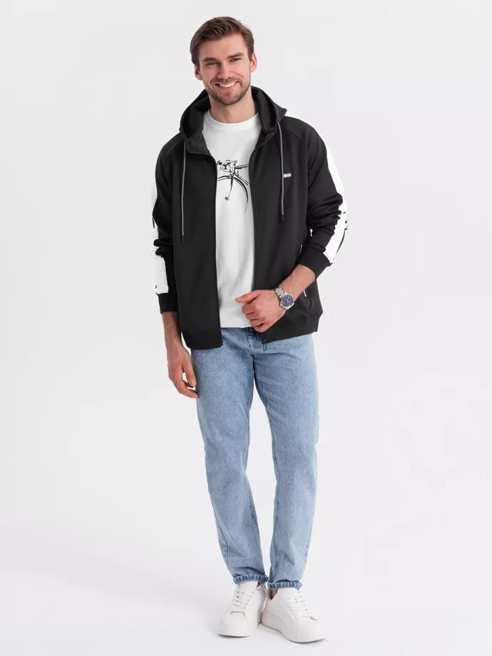 Men's black sweater Dan