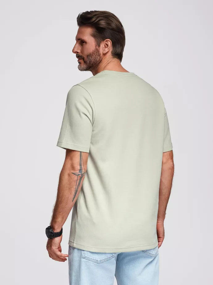 Men's light green T-shirt Saimon 