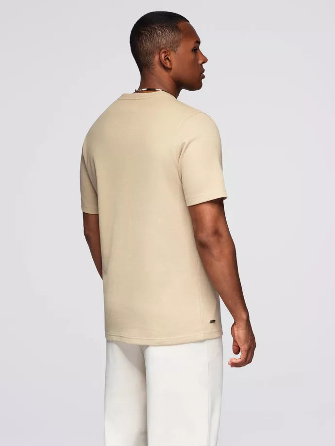 Men's brown T-shirt Saimon