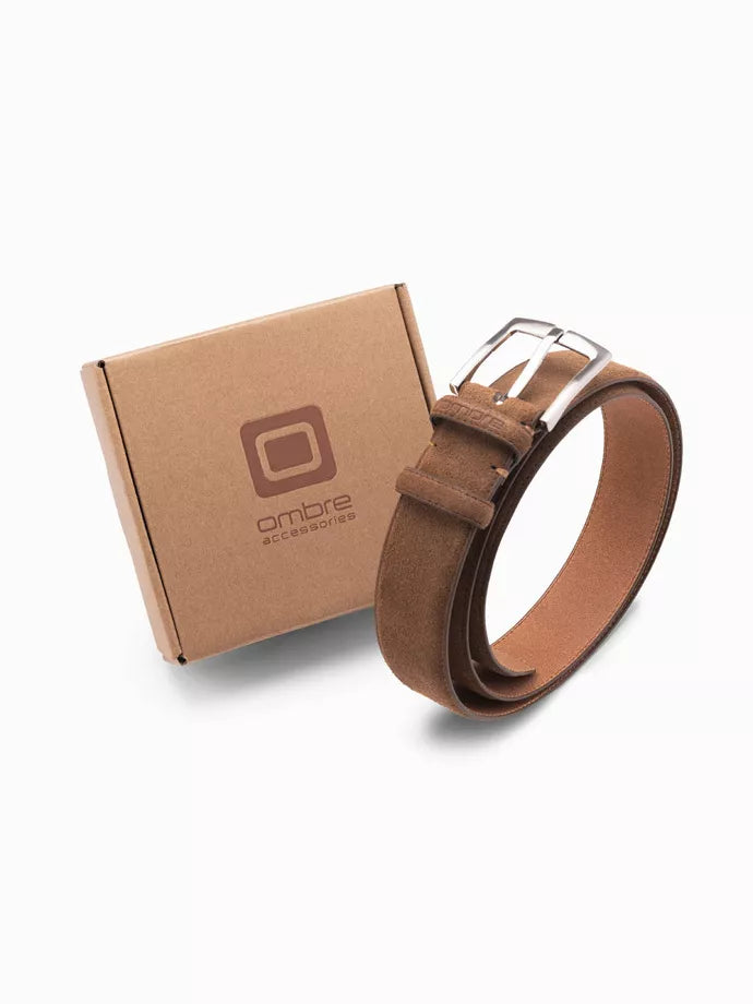 Men's brown belt Brad