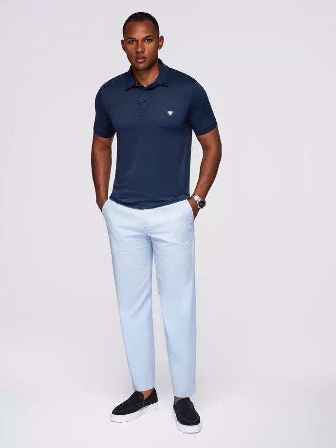 Men's navy blue polo shirt Exim