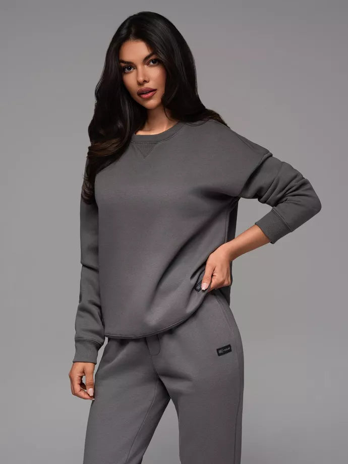 Unisex grey casual suit Couple