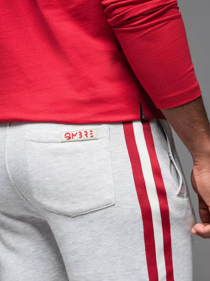 Men's gray shorts Aras