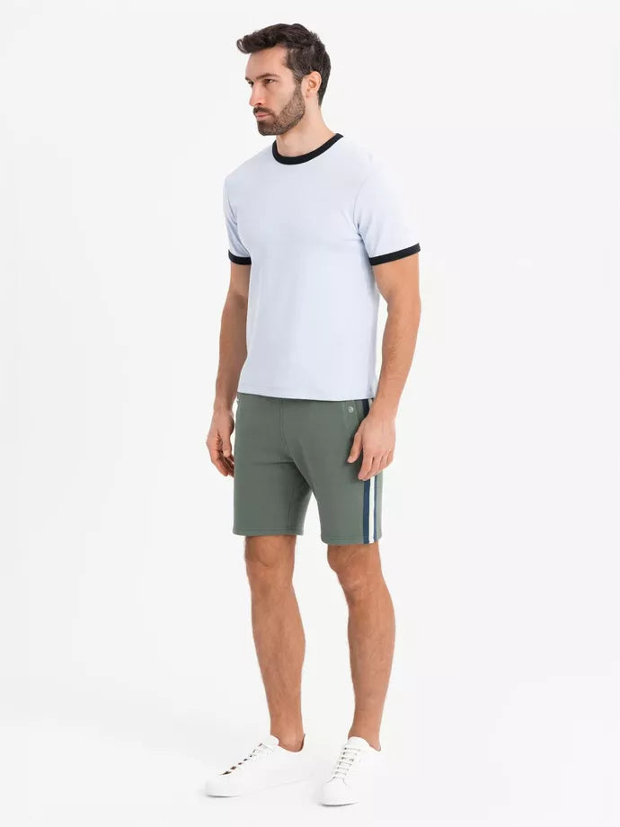 Men's khaki shorts Aras