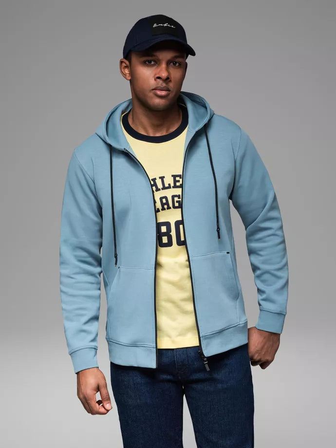 Men's blue sweater Adal