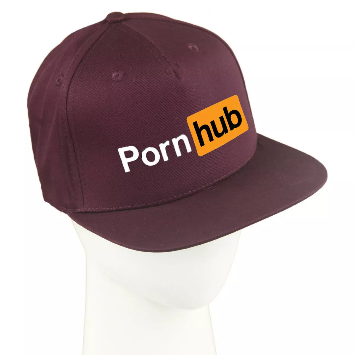 Fullcap hat burgundy Pornhub