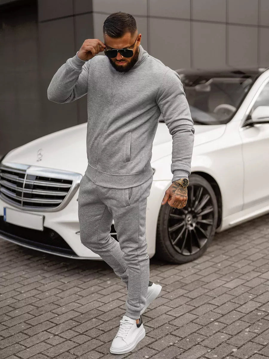 Light gray men's tracksuit Armin