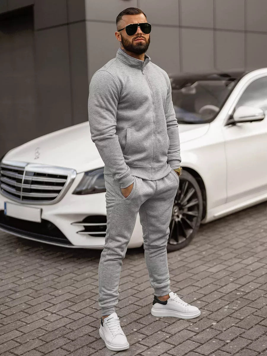 Light gray men's tracksuit Armin