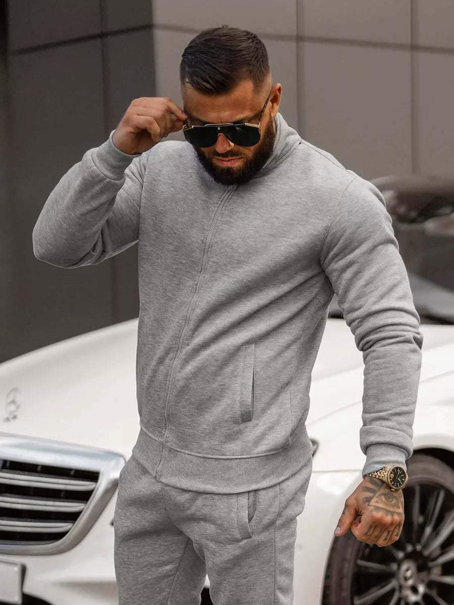 Light gray men's tracksuit Armin