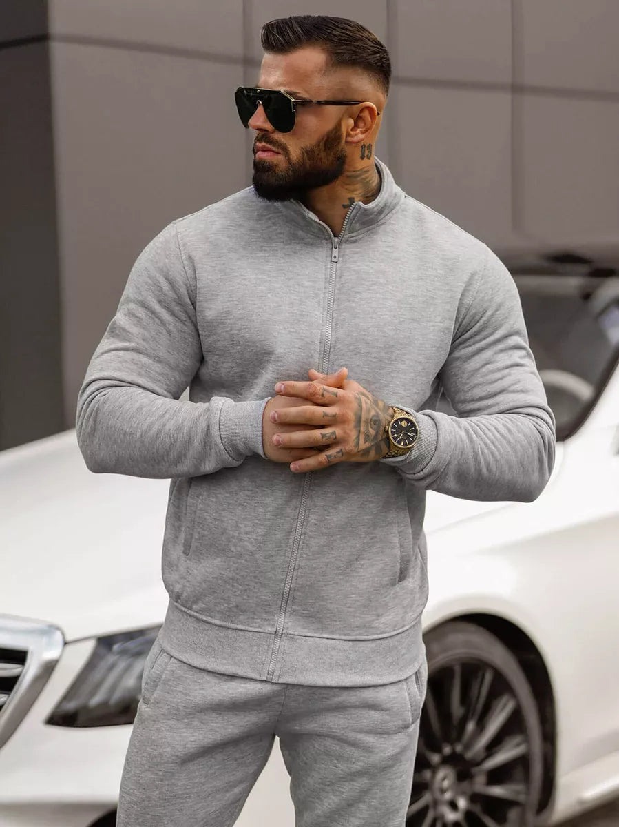 Light gray men's tracksuit Armin