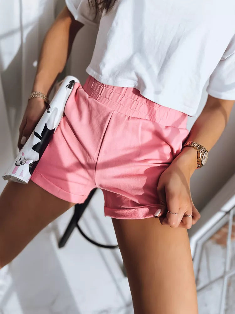 Light pink women's shorts Kikil