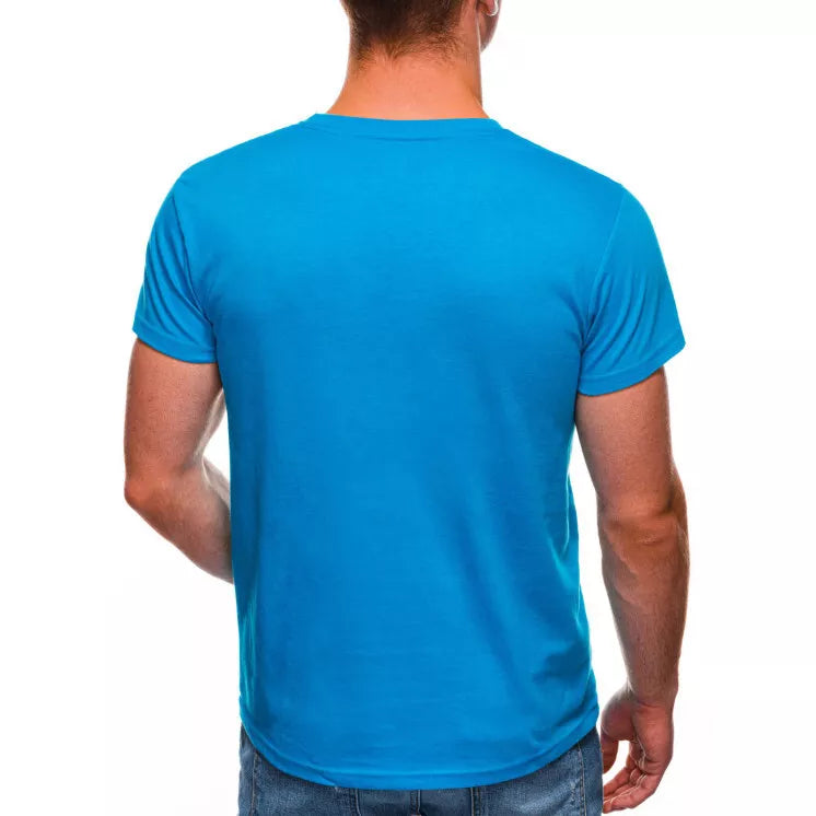 Light blue men's T-shirt Just do nothing