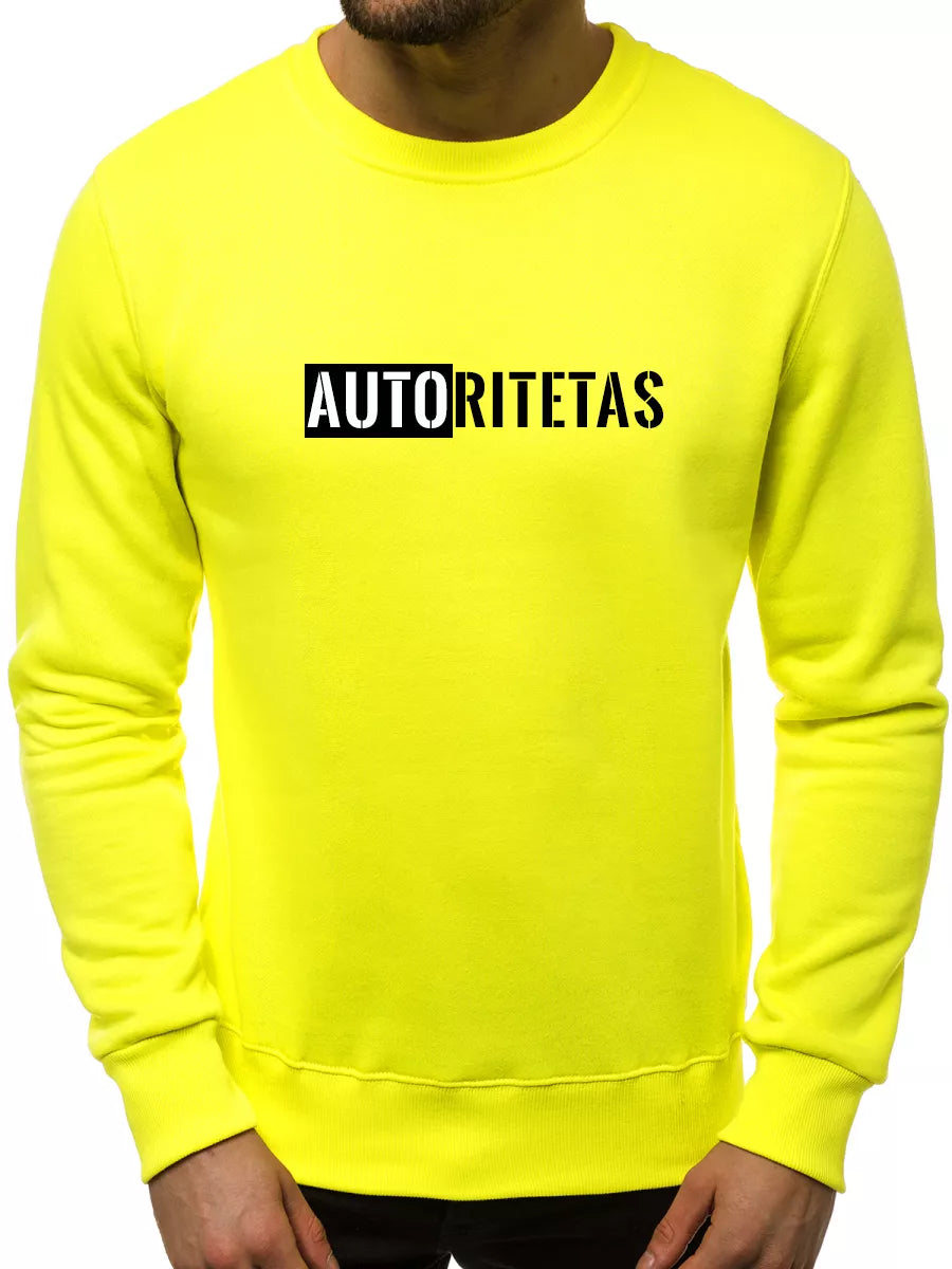 Yellow neon men's sweater Authority