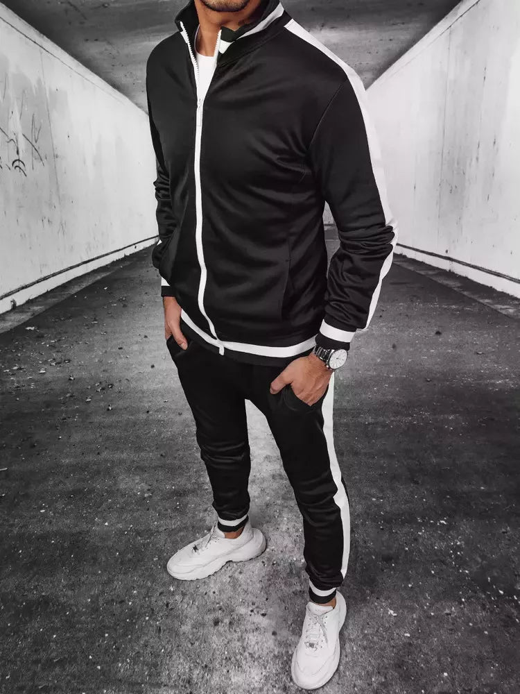 Black men's tracksuit Gialer