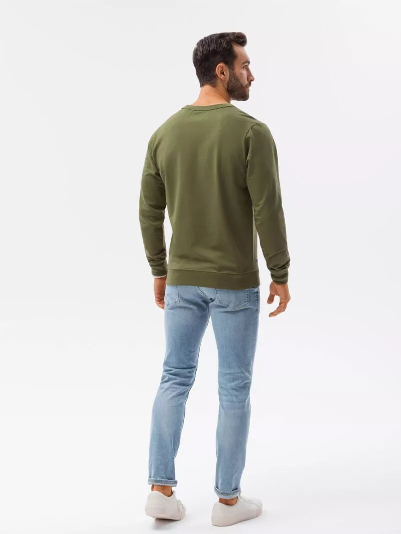 Khaki sweater No drama Llama 