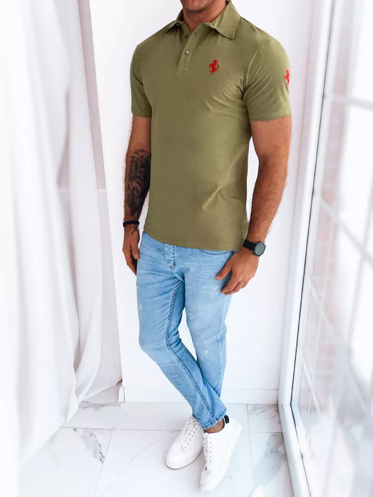 Khaki polo shirt Horen
