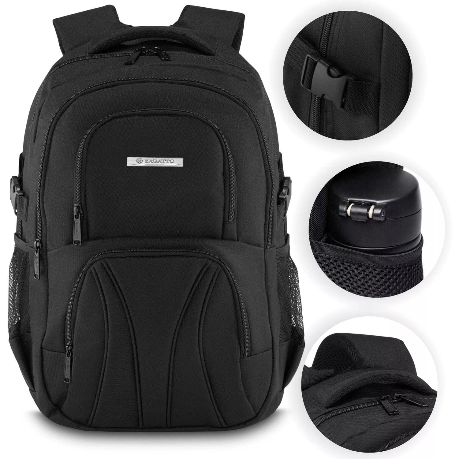 Black Harvard backpack