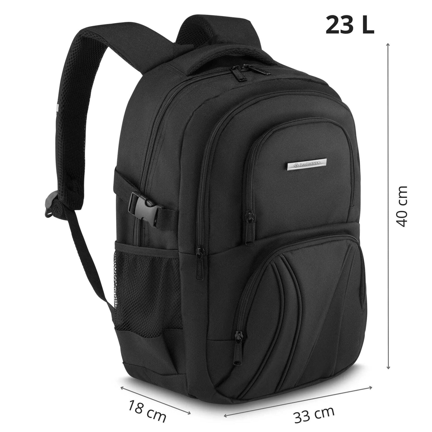 Black Harvard backpack