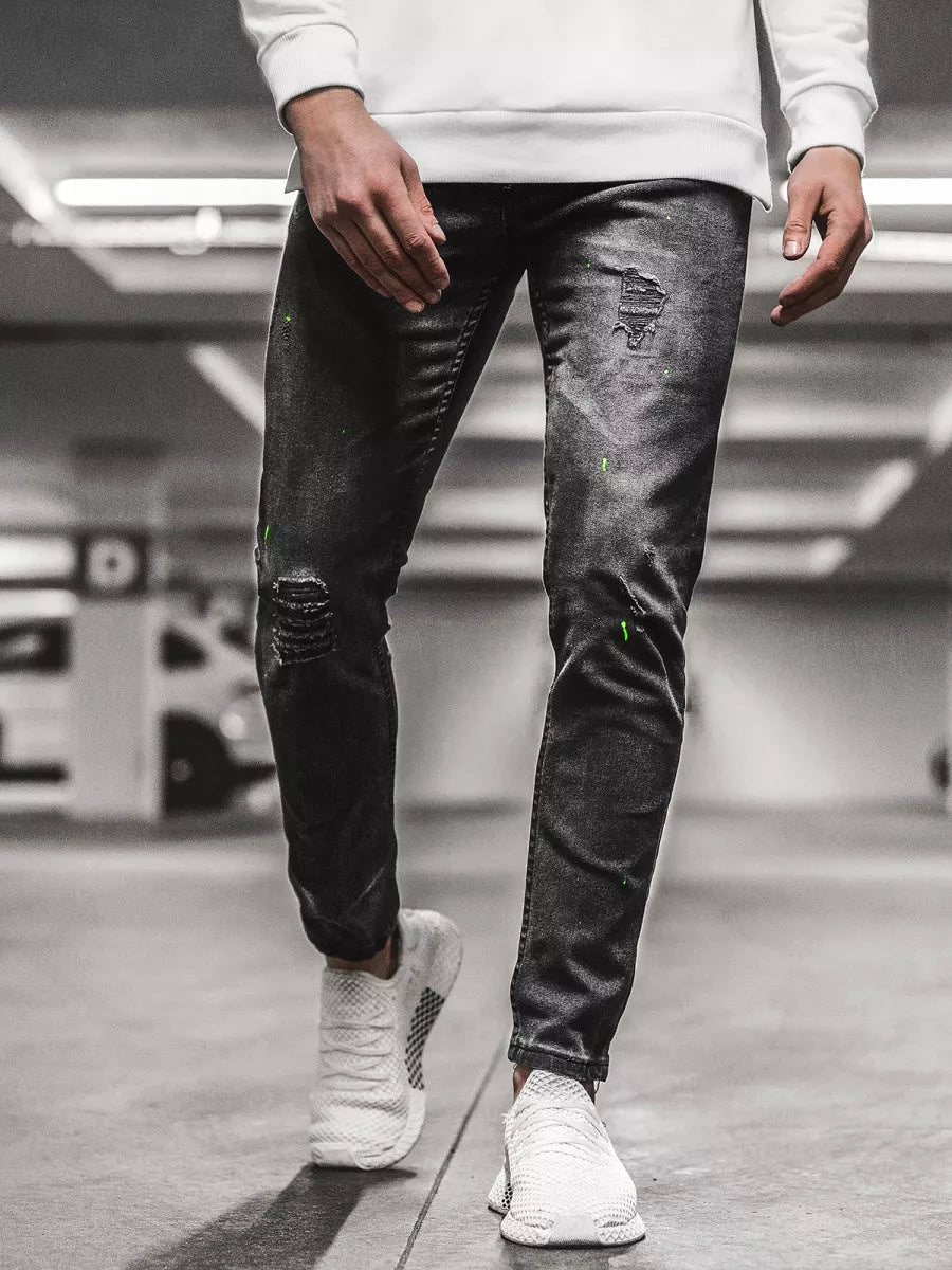 Black men's jeans