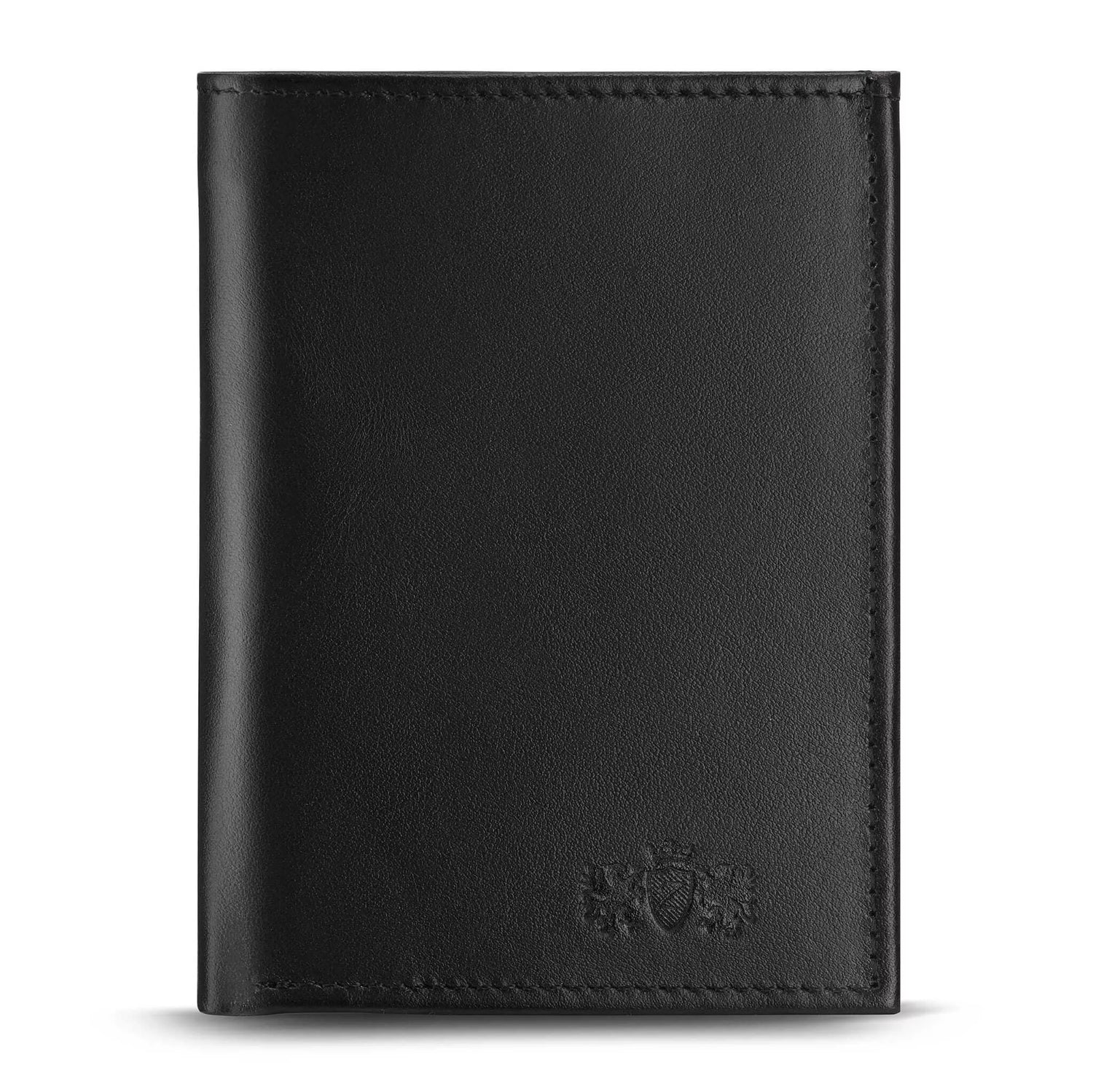 Men's wallet made of genuine leather Devin (black) 