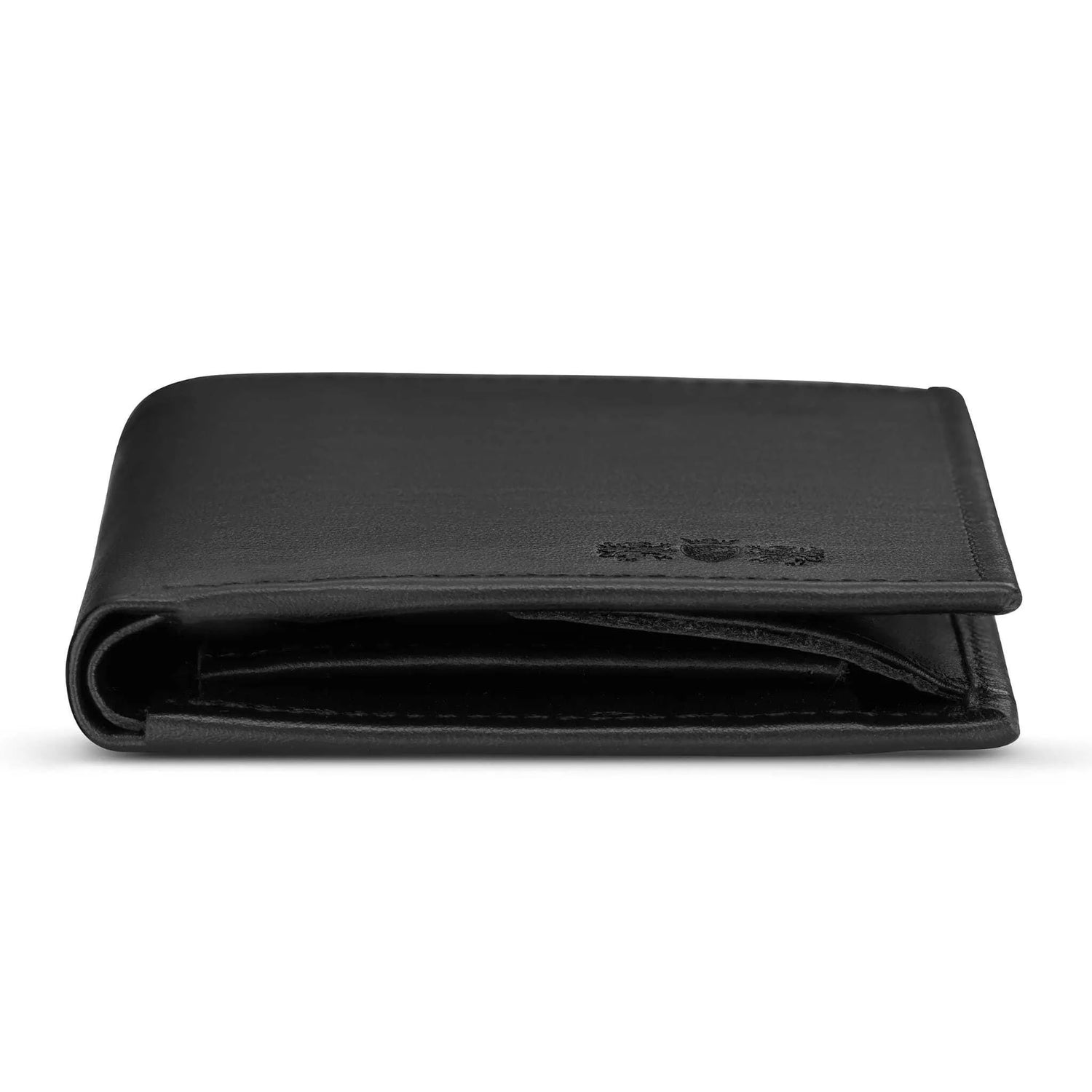 Men's wallet made of genuine leather Devin (black) 