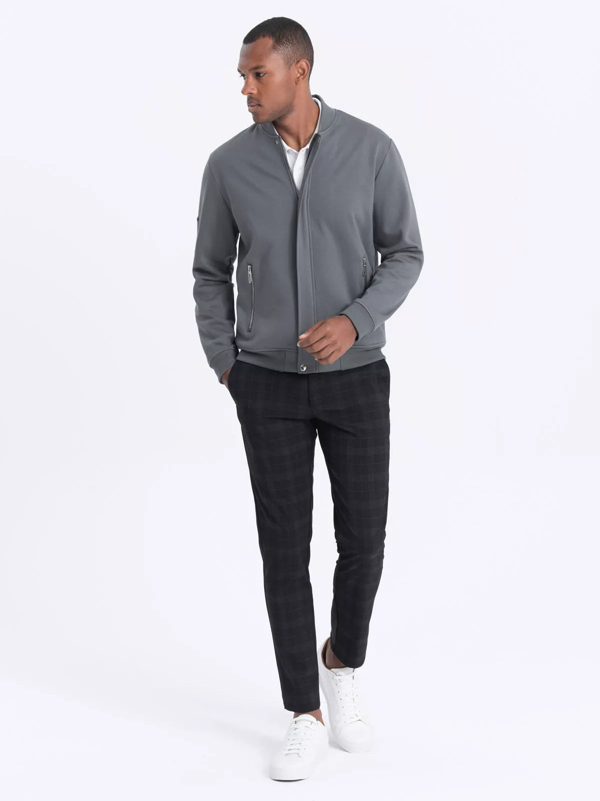 Gray jacket for men Loren