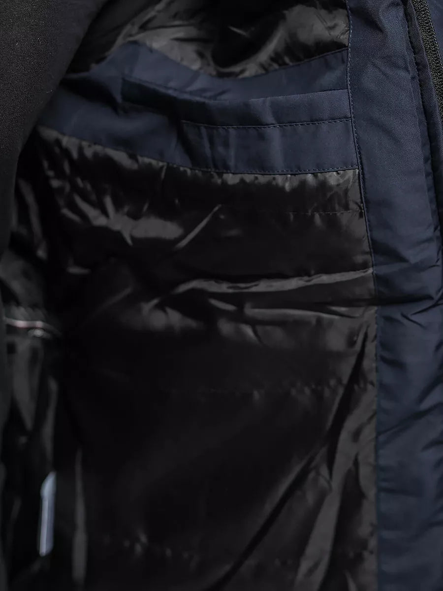 Grey - navy blue jacket Reker